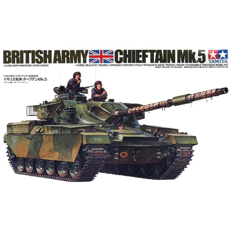 TAMIYA 1/35 British Army Chieftain MK5 Tank