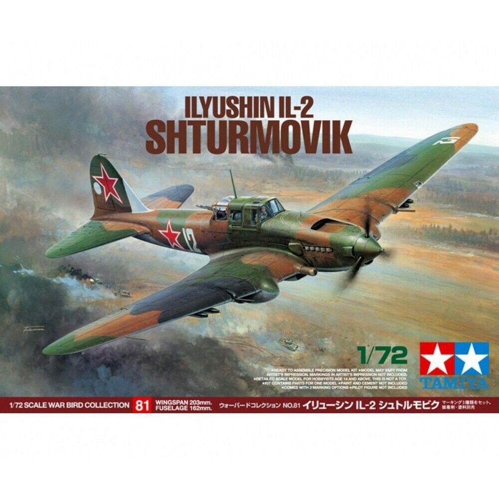 TAMIYA 1/72 Ilyushin IL-2 Shturmovik