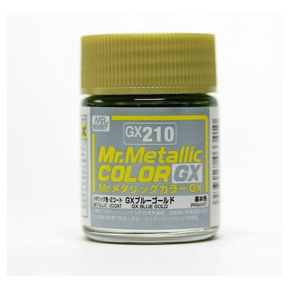 MR HOBBY Mr Metallic Colour GX Blue Gold