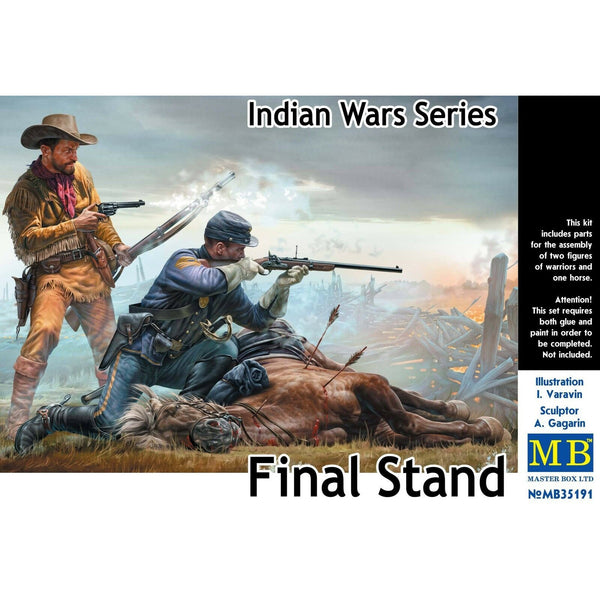 MASTER BOX 1/35 Indian Wars Series: Final Stand