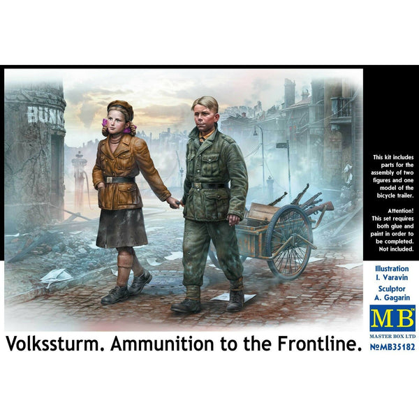MASTER BOX 1/35 Volkstrum 'Ammunition to the Frontline' WWII