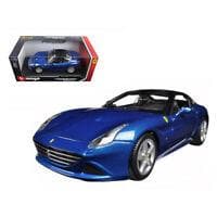 BBURAGO 1/18 Ferrari California T Blue (Closed Top)