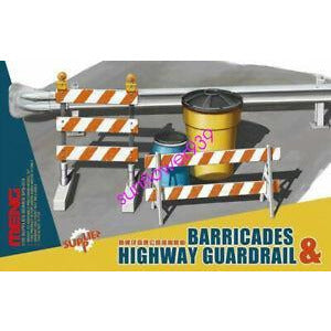 MENG 1/35 Barricades & Highway Guardrail
