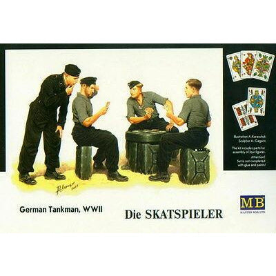 MASTER BOX 1/35 German Tankman 'Die Skatspieler'