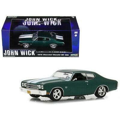 GREENLIGHT 1/43 John Wick 1970 Chevrolet Chevelle SS 396