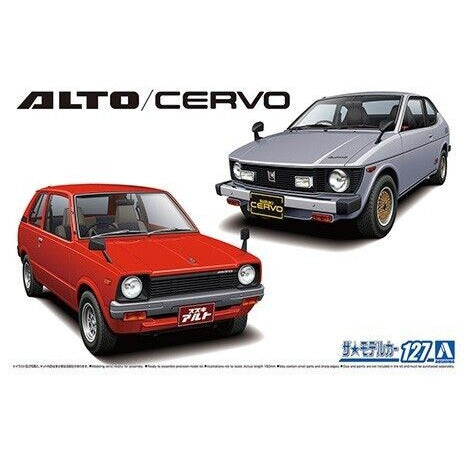 AOSHIMA 1/24 Suzuki SS30V Alto/SS20 Cervo '79
