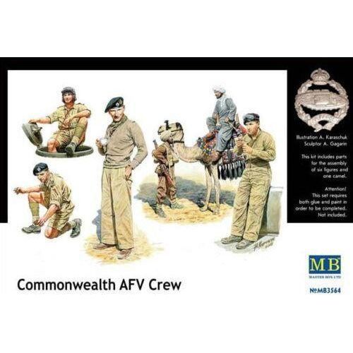 MASTER BOX 1/35 Commonwealth AFV Crew