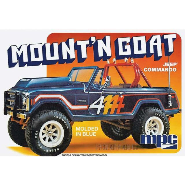 MPC 1/25 Jeep Commando Mount'N Goat Plastic Kit