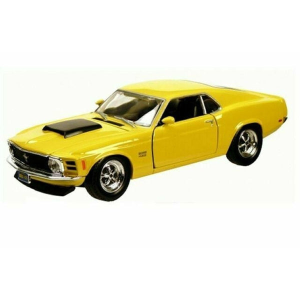 MOTORMAX 1/24 1970 Ford Mustang Boss 429 Yellow (American Classics)