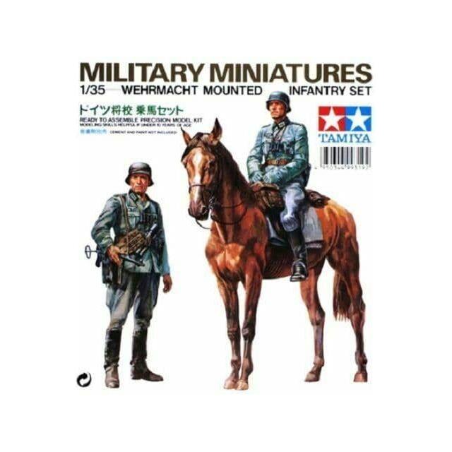 TAMIYA 1/35 Wehrmacht Mounted Infantry Set