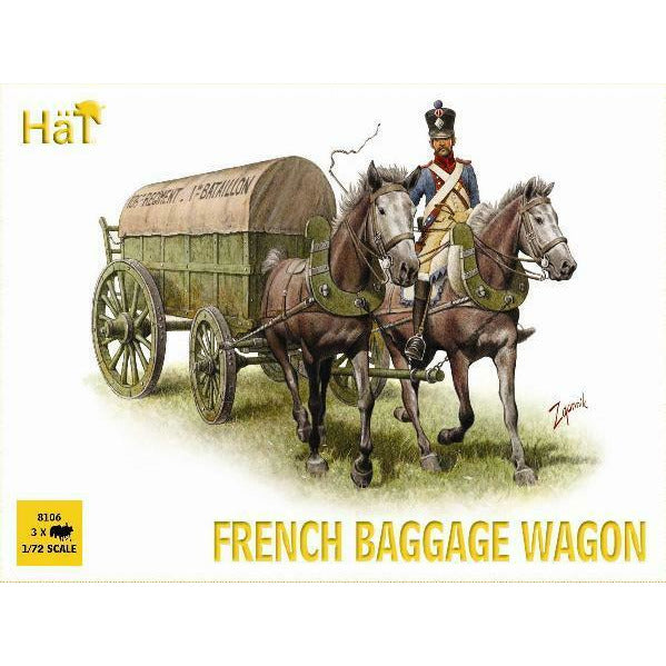 HAT 1/72 French Baggage Wagon