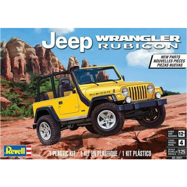 REVELL 1/25 Jeep Wrangler Rubicon Special Release