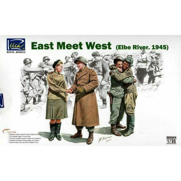 RIICH MODELS 1/35 East Meet West (Elbe River 1945)