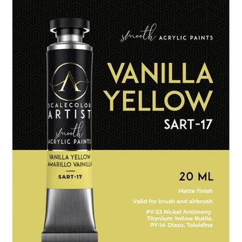 SCALE75 Vanilla Yellow Acrylic Paint 20ml Tube