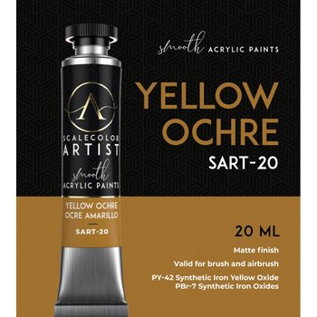 SCALE75 Yellow Ochre Acrylic Paint 20ml Tube