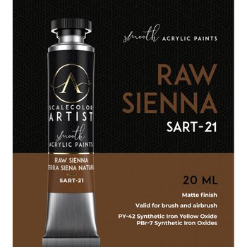 SCALE75 Raw Sienne Acrylic Paint 20ml Tube