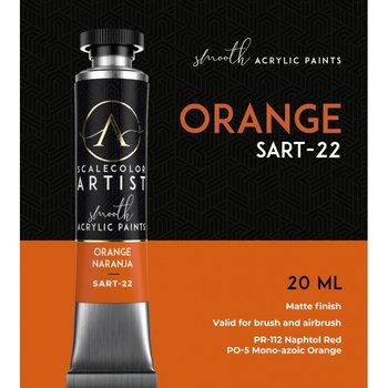 SCALE75 Orange Acrylic Paint 20ml Tube