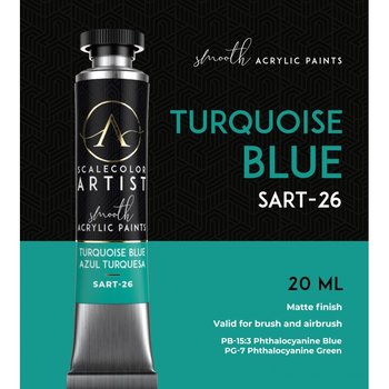 SCALE75 Turquoise Blue Acrylic Paint 20ml Tube