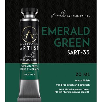 SCALE75 Emerald Green Acrylic Paint 20ml Tube