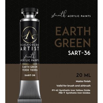 SCALE75 Earth Green Acrylic Paint 20ml Tube