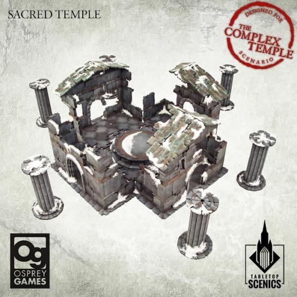 TABLETOP SCENICS Sacred Temple