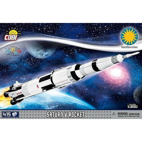 COBI Smithsonian - Saturn V Rocket (415 Pieces)