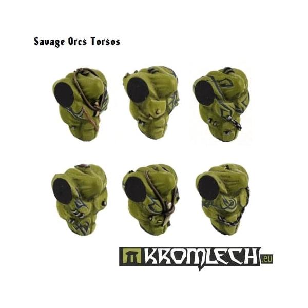 KROMLECH Savage Orcs Torsos (6)