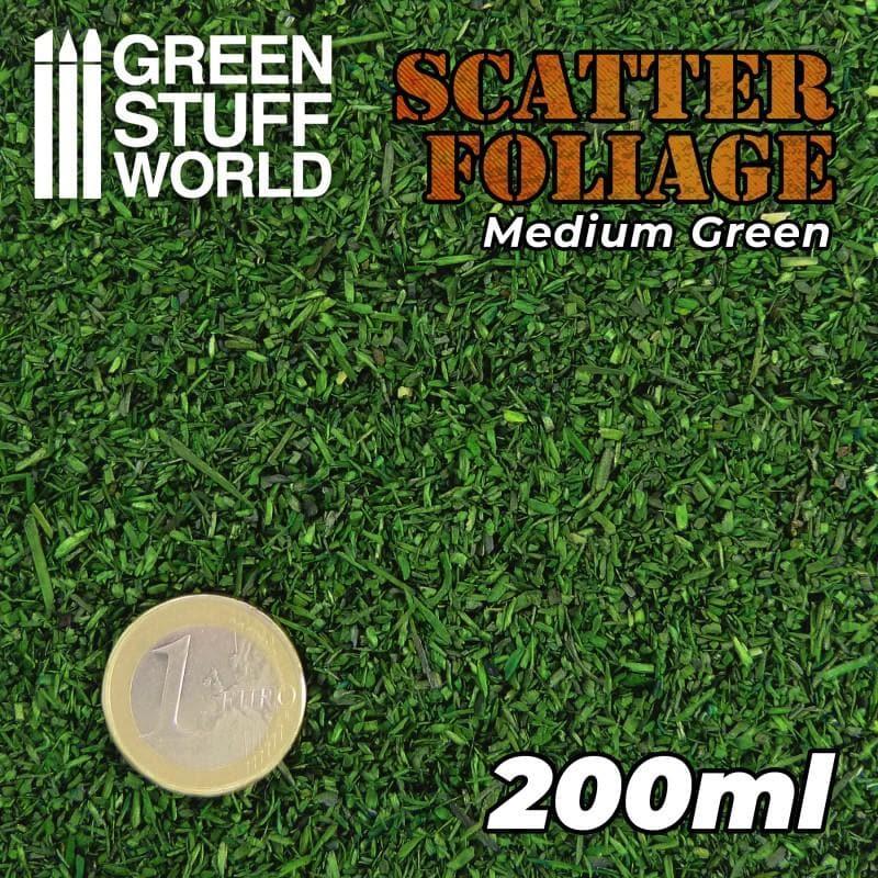 GREEN STUFF WORLD Medium Green Scatter Foliage 200ml