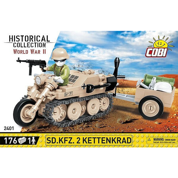 COBI World War II - Sd.Kfz. 2 Kettenkrad (170 Pieces)