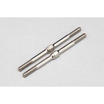 YOKOMO Hard Steel 52mm Turnbuckle (Nickel)