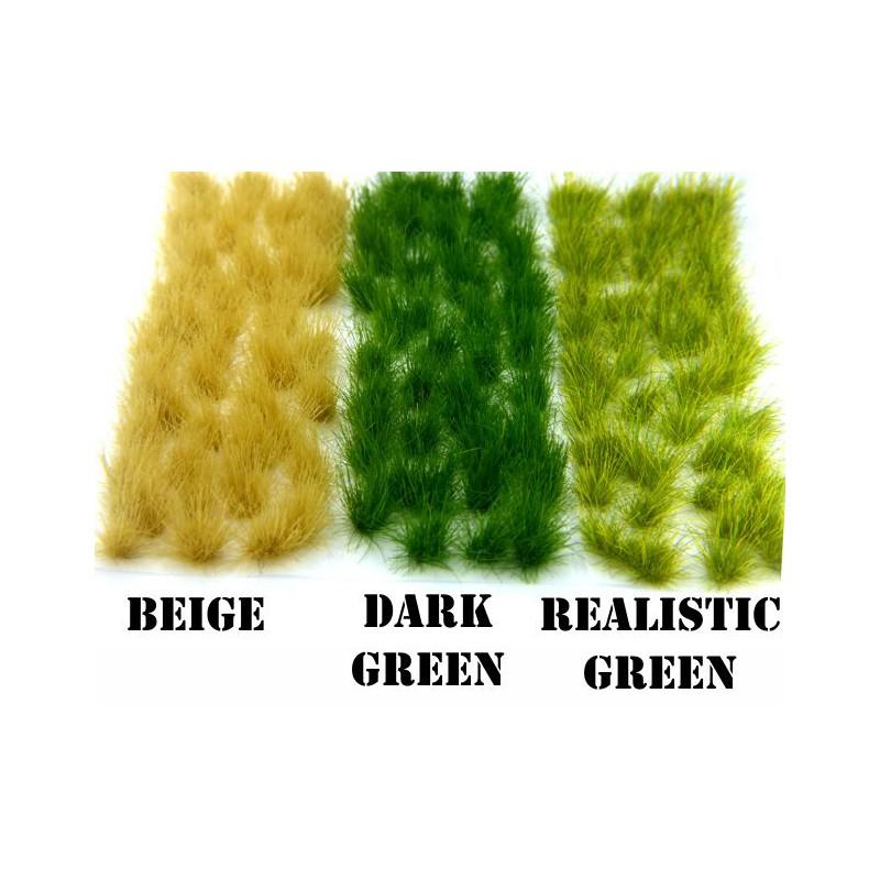 GREEN STUFF WORLD Grass Tufts 12mm Self-Adhesive - Realistic Green