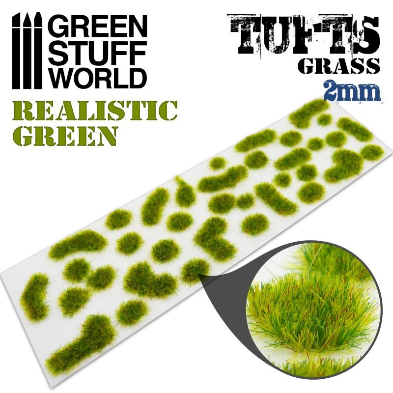 GREEN STUFF WORLD Grass Tufts - 2mm Self-Adhesive Realistic