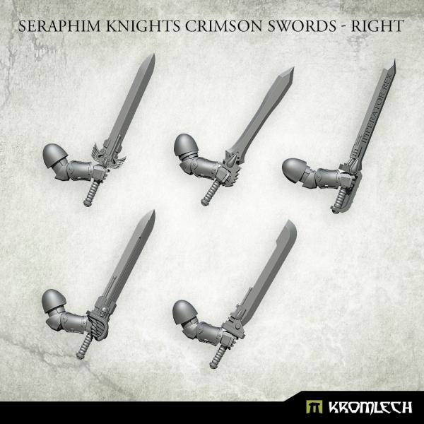 KROMLECH Seraphim Knights Crimson Swords - Right (5)