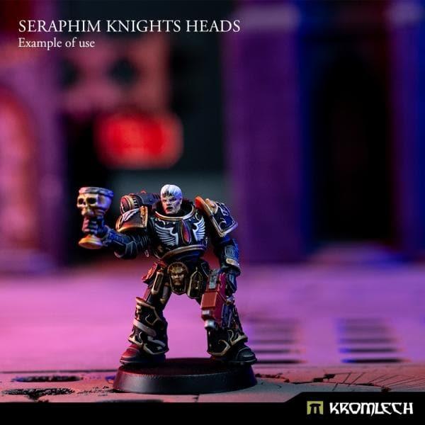 KROMLECH Seraphim Knights Heads (10)