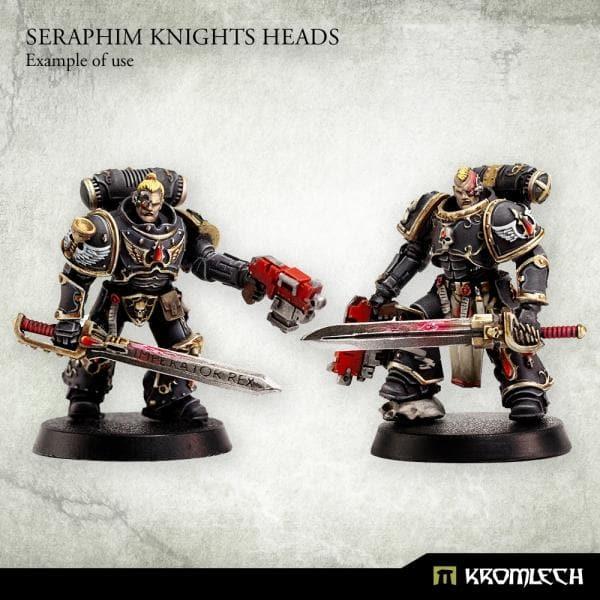 KROMLECH Seraphim Knights Heads (10)