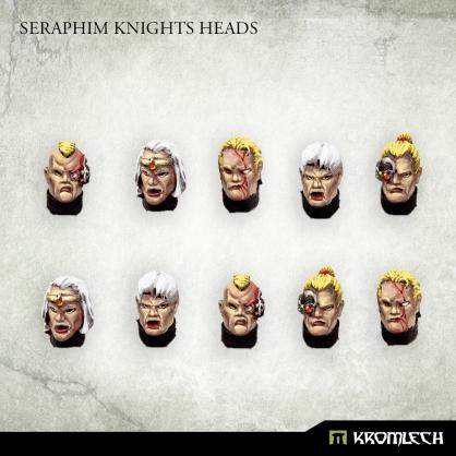 KROMLECH Seraphim Knights Heads (10)