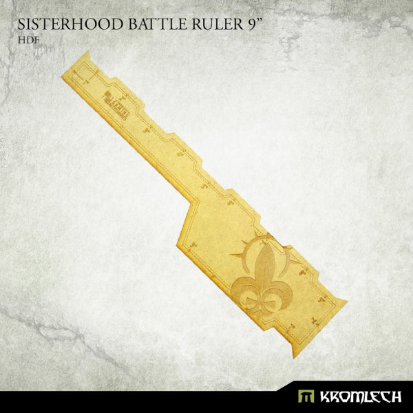 KROMLECH Sisterhood Battle Ruler 9" (HDF) (1)