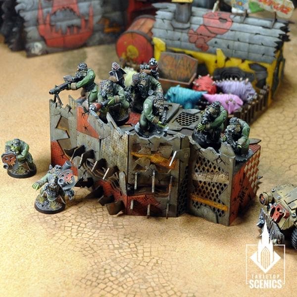 TABLETOP SCENICS Skargruk Line - Strongpoint