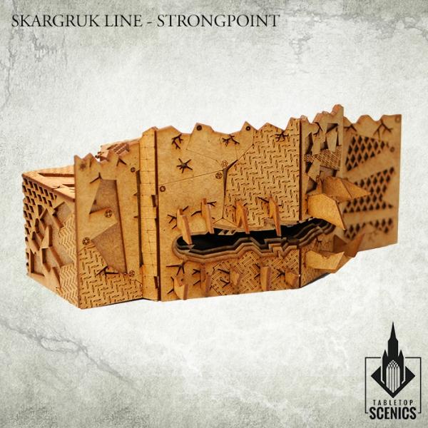 TABLETOP SCENICS Skargruk Line - Strongpoint