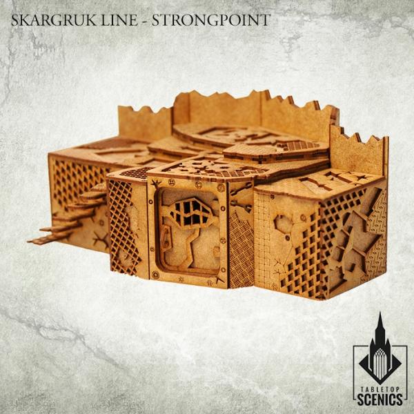 TABLETOP SCENICS Skargruk Line - Strongpoint