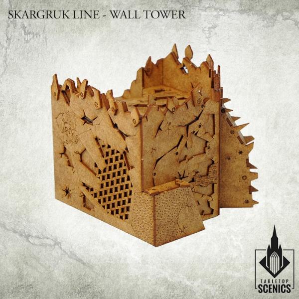 TABLETOP SCENICS Skargruk Line - Wall Tower