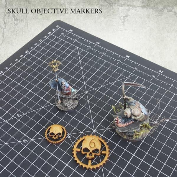 KROMLECH Skull Objective Markers (HDF)