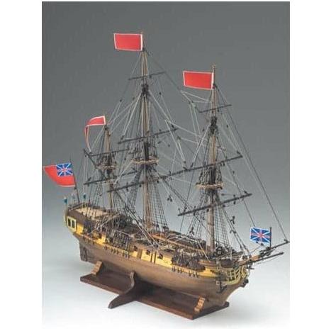 COREL 1/100 HMS Greyhound 20 Gun Frigate 1720 Wooden Kit