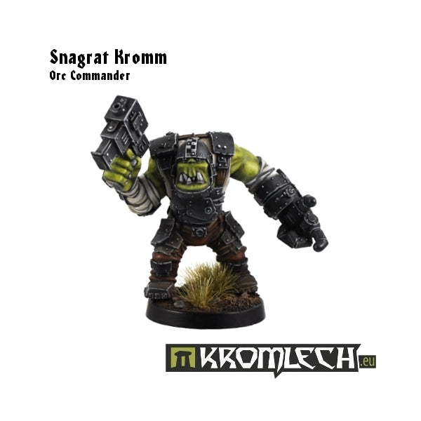 KROMLECH Snagrat Kromm - Orc Commander (1)