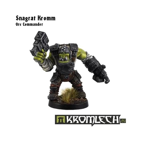 KROMLECH Snagrat Kromm - Orc Commander (1)