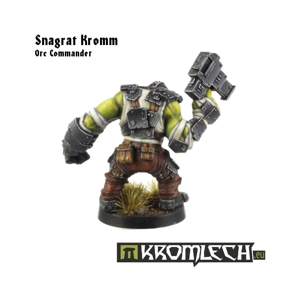 KROMLECH Snagrat Kromm - Orc Commander (1)