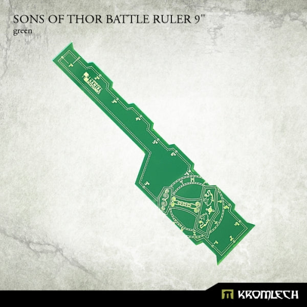 KROMLECH Sons of Thor Battle Ruler 9" (Green) (1)
