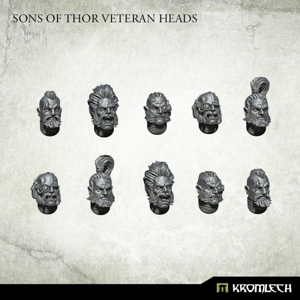 KROMLECH Sons of Thor Veteran Heads (10)