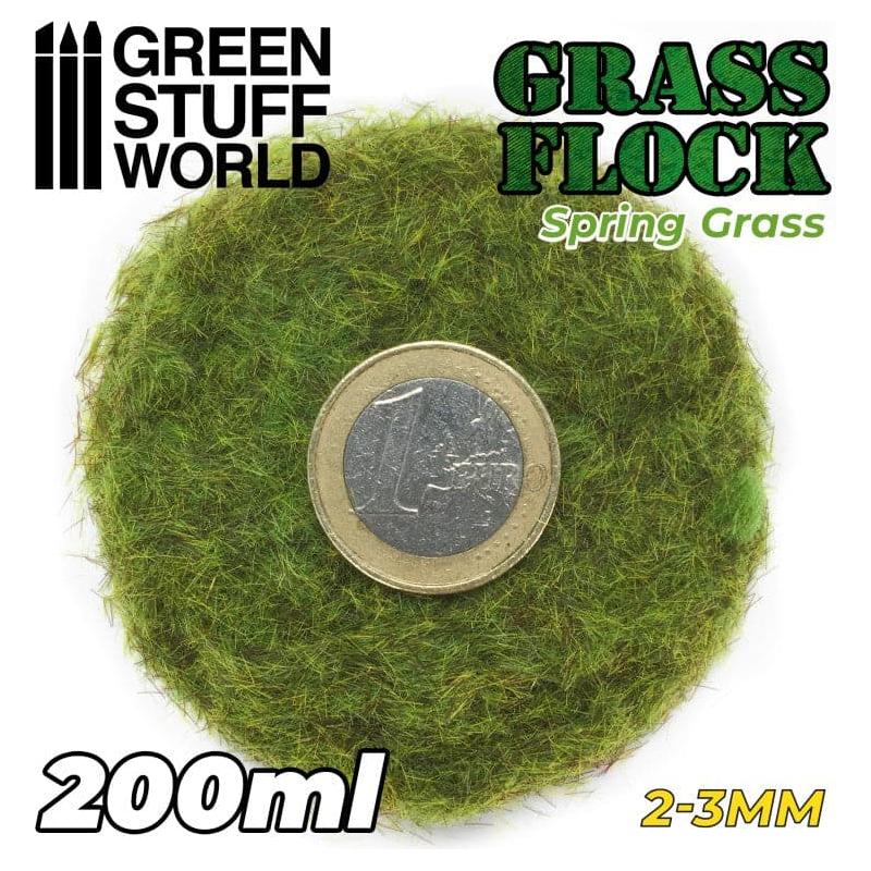 GREEN STUFF WORLD Flock 2-3mm 200ml - Spring Grass