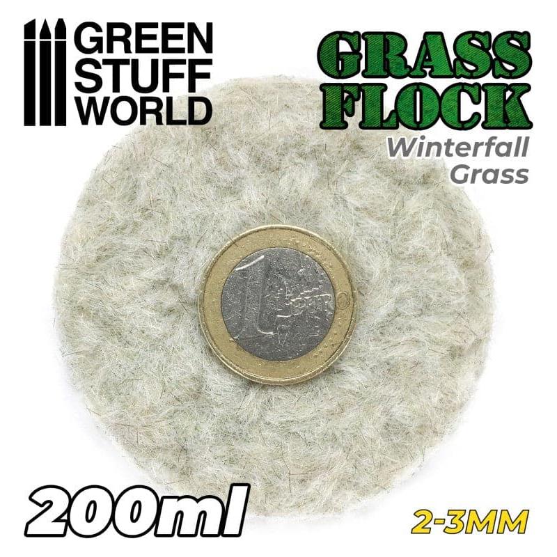 GREEN STUFF WORLD Flock 2-3mm 200ml - Winterfall Grass